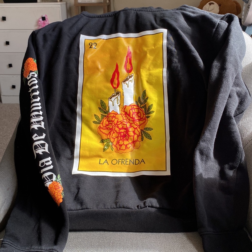 Vans dia de los muertos sweatshirt